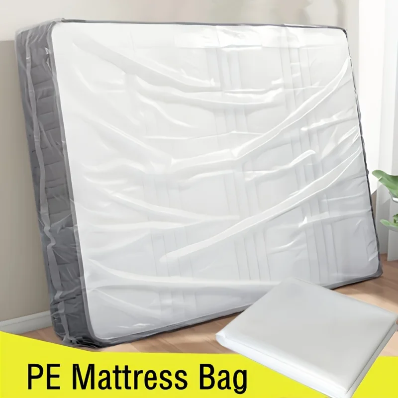 Extra Large PE Moving Storage Bags Heavy Duty Mattress Protector Dustproof Sofa Bed Cover Strong Packaging Bag 1Pack