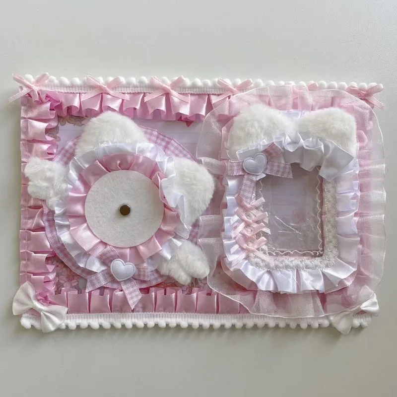 Badge Display Board For Ita Bag cute items itabag accessories Ita Bag Pin Badge Organizer Lace Itabag Insert Accessories