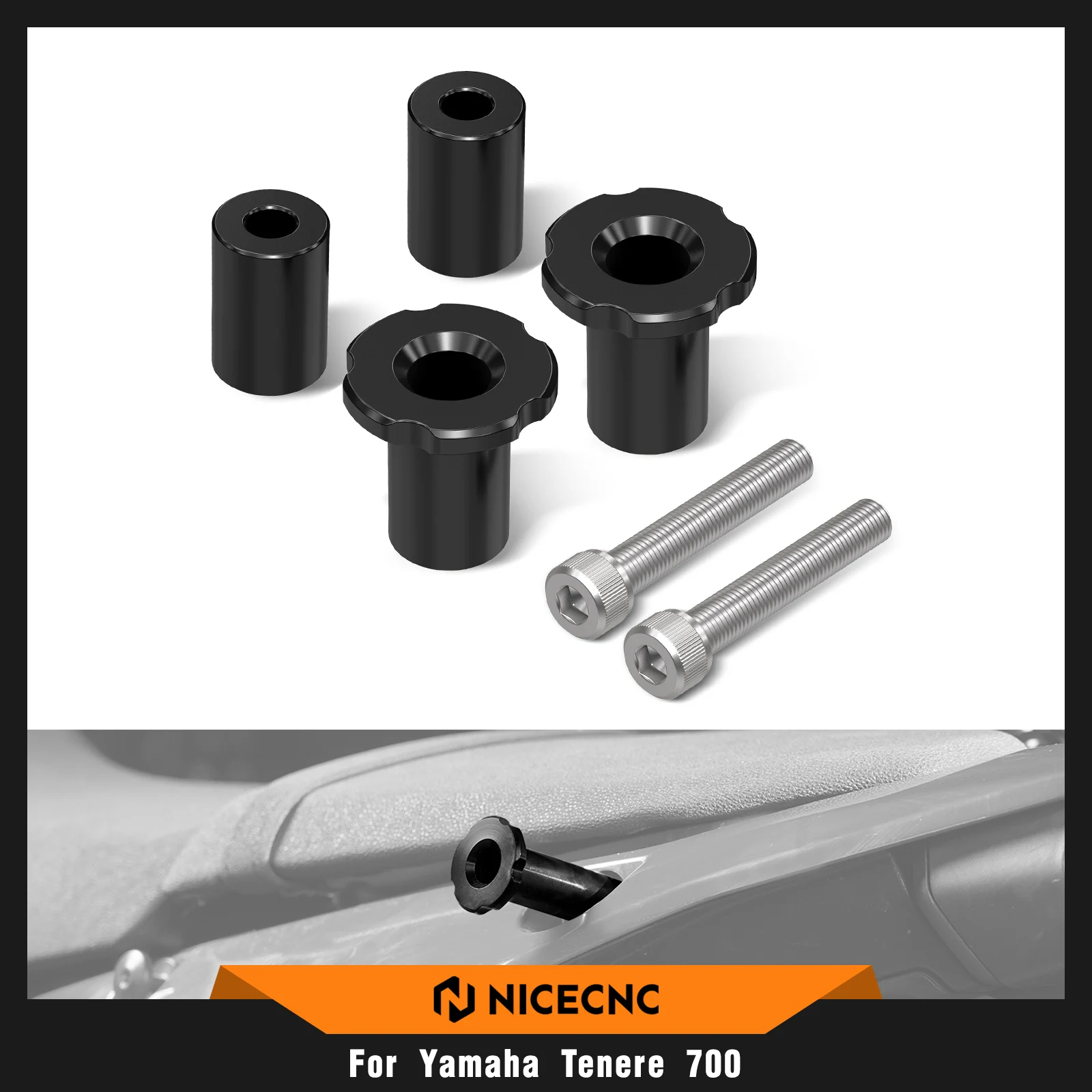 

For Yamaha 2019-2024 Tenere 700 XTZ 700 OS-Base Saddlebag Luggage Mounting Hardware World Raid 2022 Rally Edition 2020-2024 2023
