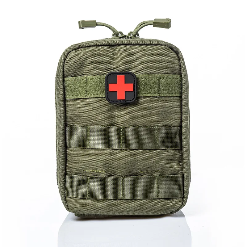 مجموعة الإسعافات الأولية الخارجية EDC Molle Medical Kit IFAK Survival Emergency Waist Pack EDC Kit ملحقات الصيد الخارجية