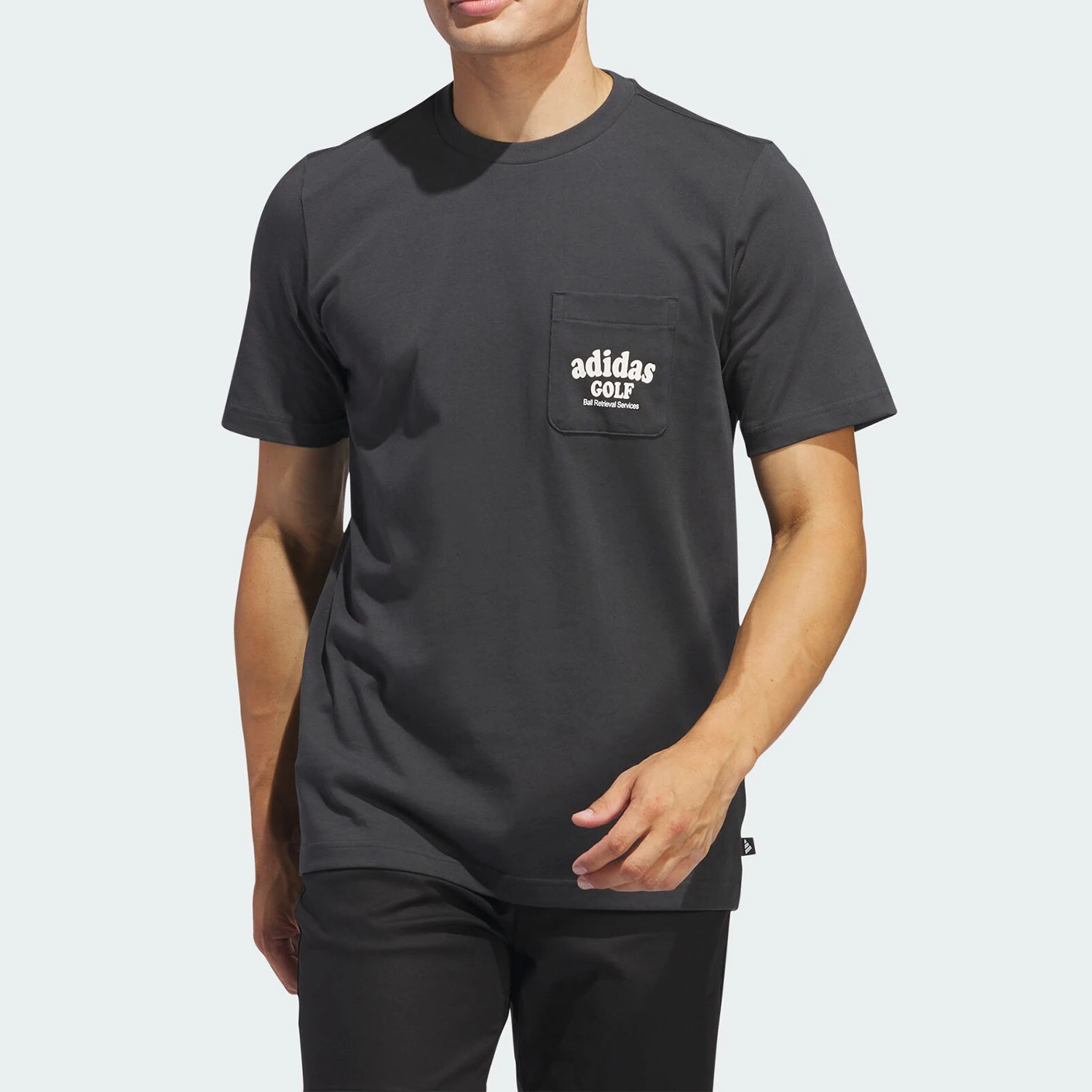 Adidas Authentic New Men's Golf Print Short Sleeve Round Neck T-Shirt IS3268