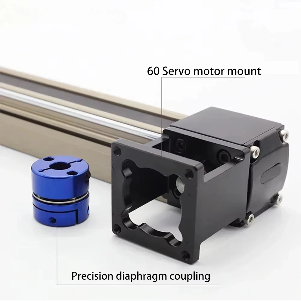 Industrial 3-Axis CNC Gantry System High-Speed Synchronous Belt Actuator Module Guide Rails Precision Ground Shaft Workbench