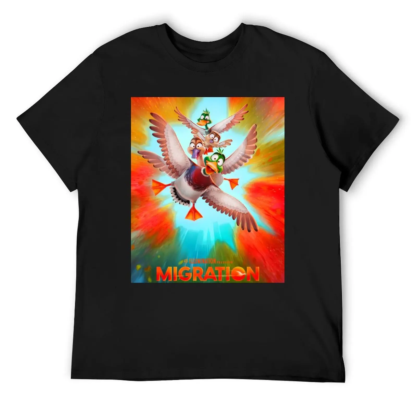 

Migration T-Shirt korean fashion essential t shirt luxury designer shirts men graphic