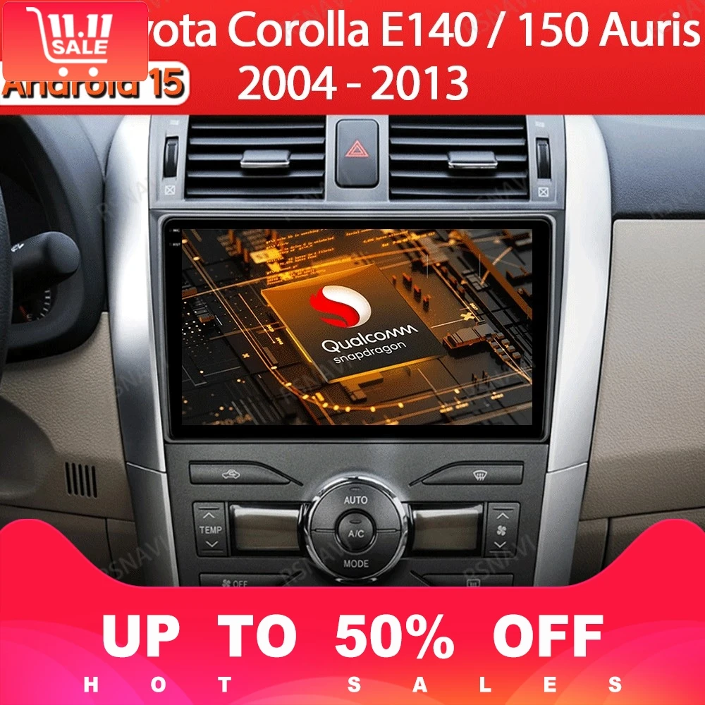 

Android 15 Car Radio For Toyota Auris E150 2006 2007 2008 2009 2010 2011 2012 Multimedia Stereo Player Wireless Auto Carplay DVD