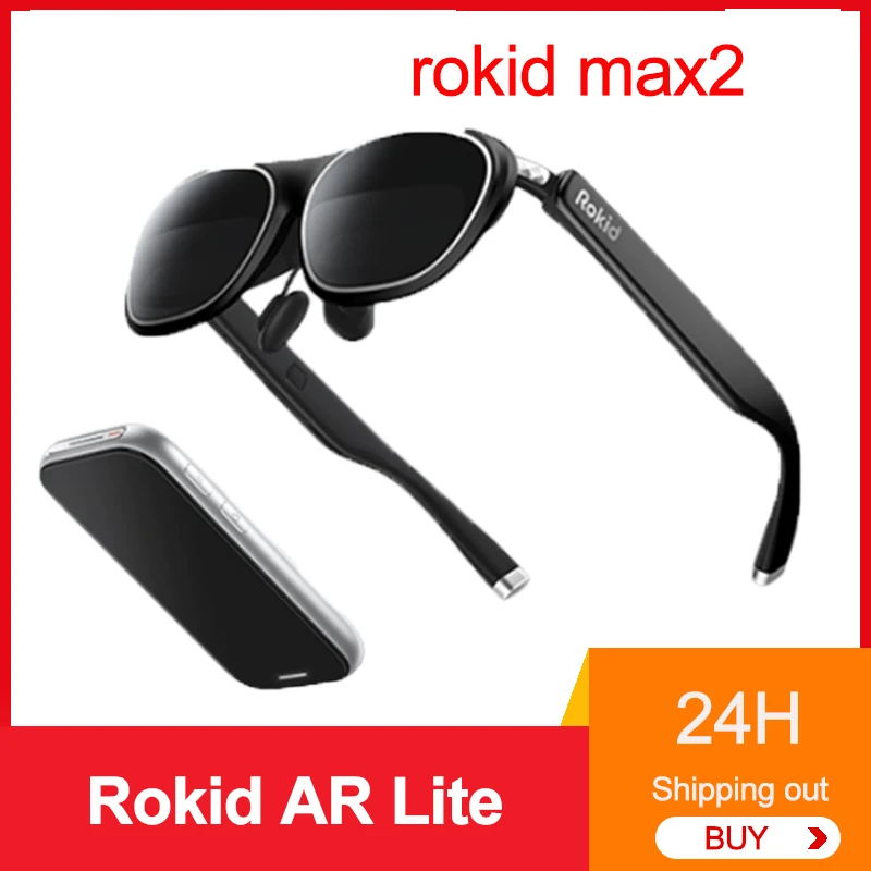 Rokid AR Lite Smart AR очки портативные Rokid max2 station2 3D игра просмотр места проекция очки в реальном времени аксессуары