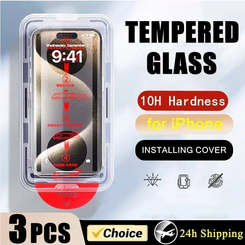 5PCS Tempered Glass…