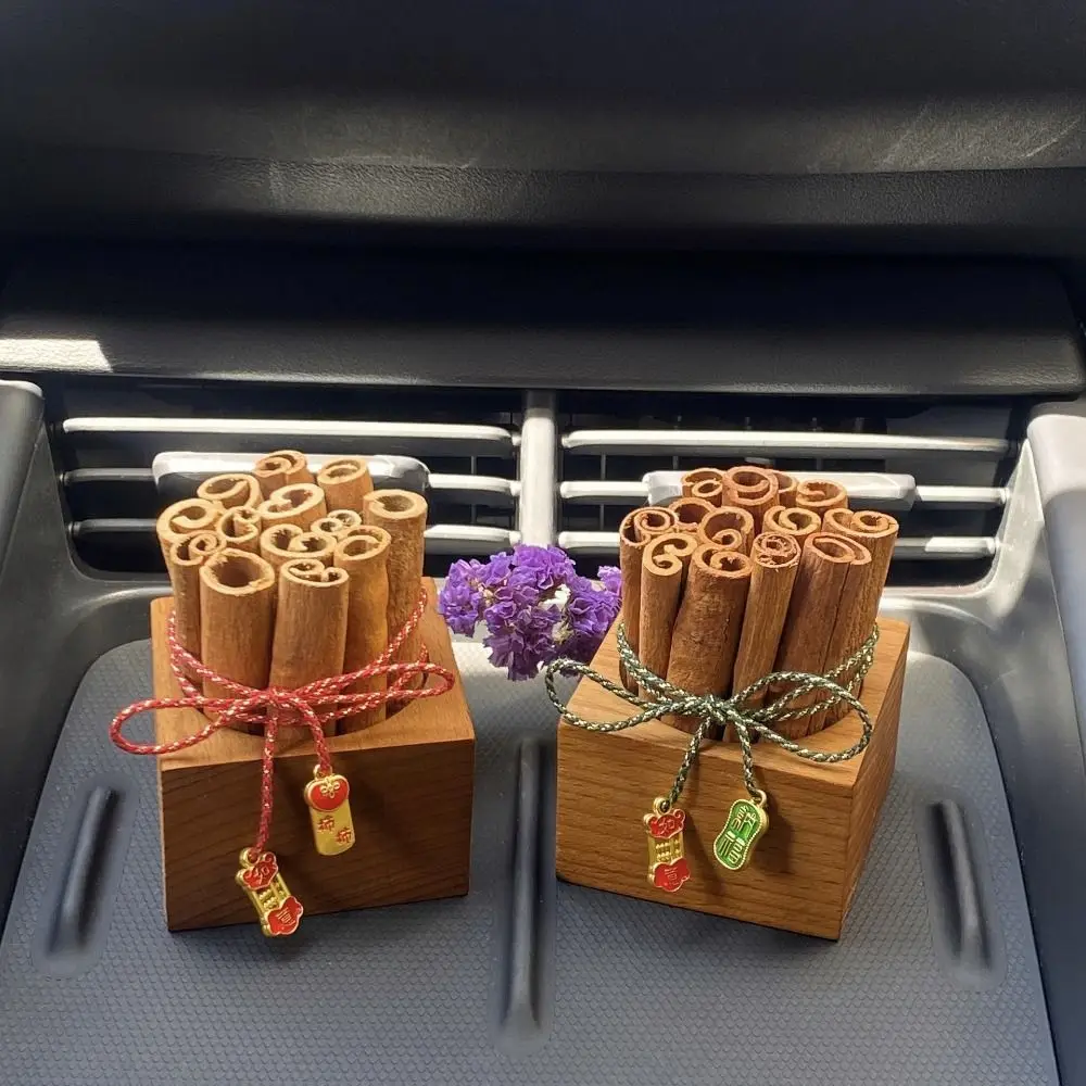 

DIY Cinnamon Aromatherapy Diffuser Refillable Unique Essential Oils Containers Volatile Eco-Friendly