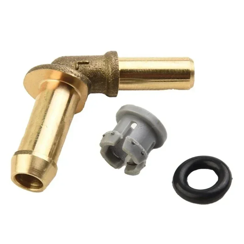 LR048474 C2Z28258 Radiator Thermostat Water Outlet Hose Connector Tube Kit for Range Rover Velar Compatible with LR049990