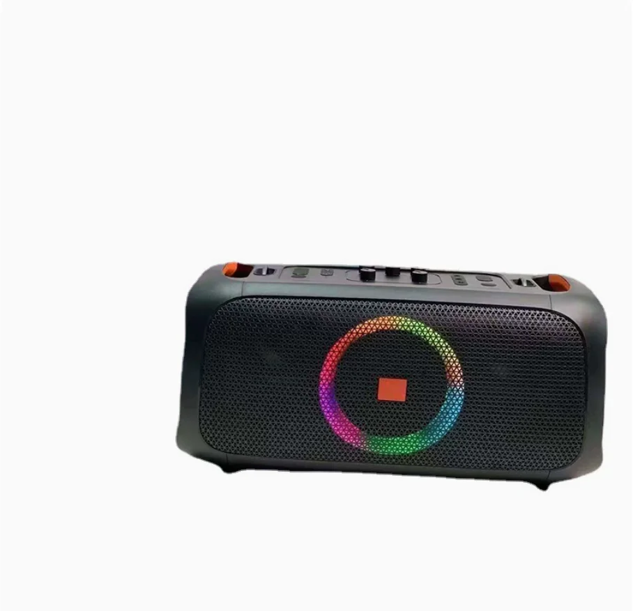 S18 Portable Speaker Sound Bar Dynamic Lighting Wireless Subwoofer Audio Microphone High Volume Sound System Bluetooth Speaker