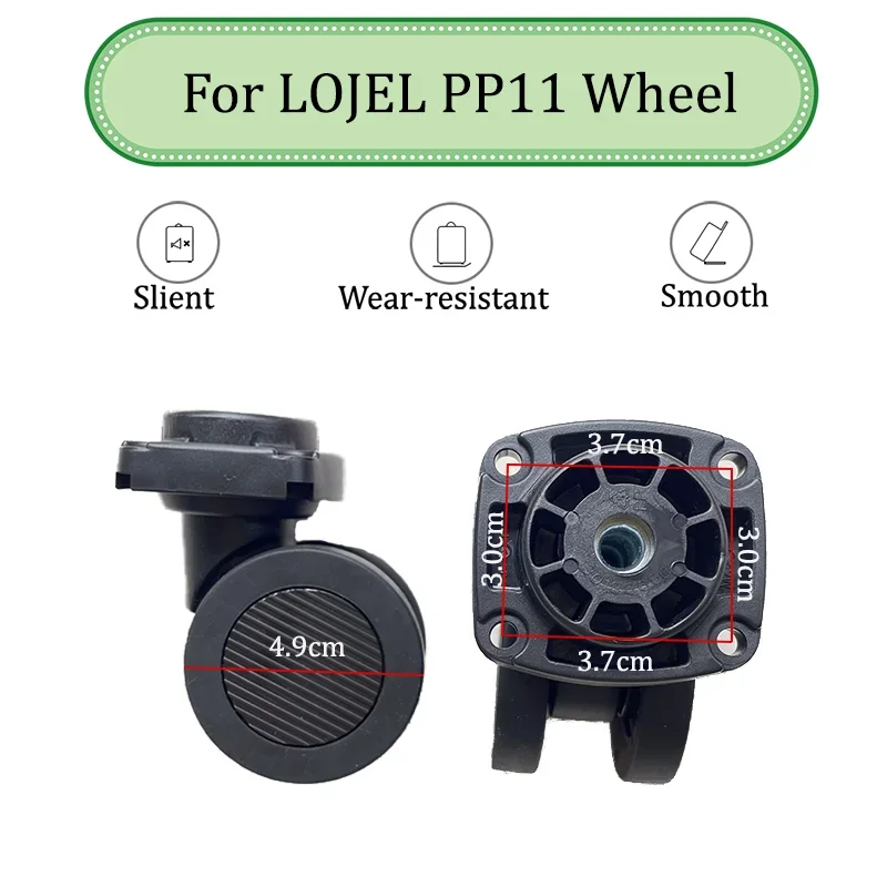 

Suitable For LOJEL PP11 Universal Luggage Wheel Mute Wear-resistant Push-pull Smooth Luggage Replacement Accessories Wheels
