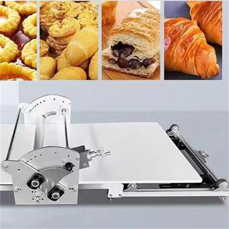 

Portable Foldable Pastry Dough Sheeter Croissant Pizza Pastry Noodle Dough Sheeter Baking Equipment