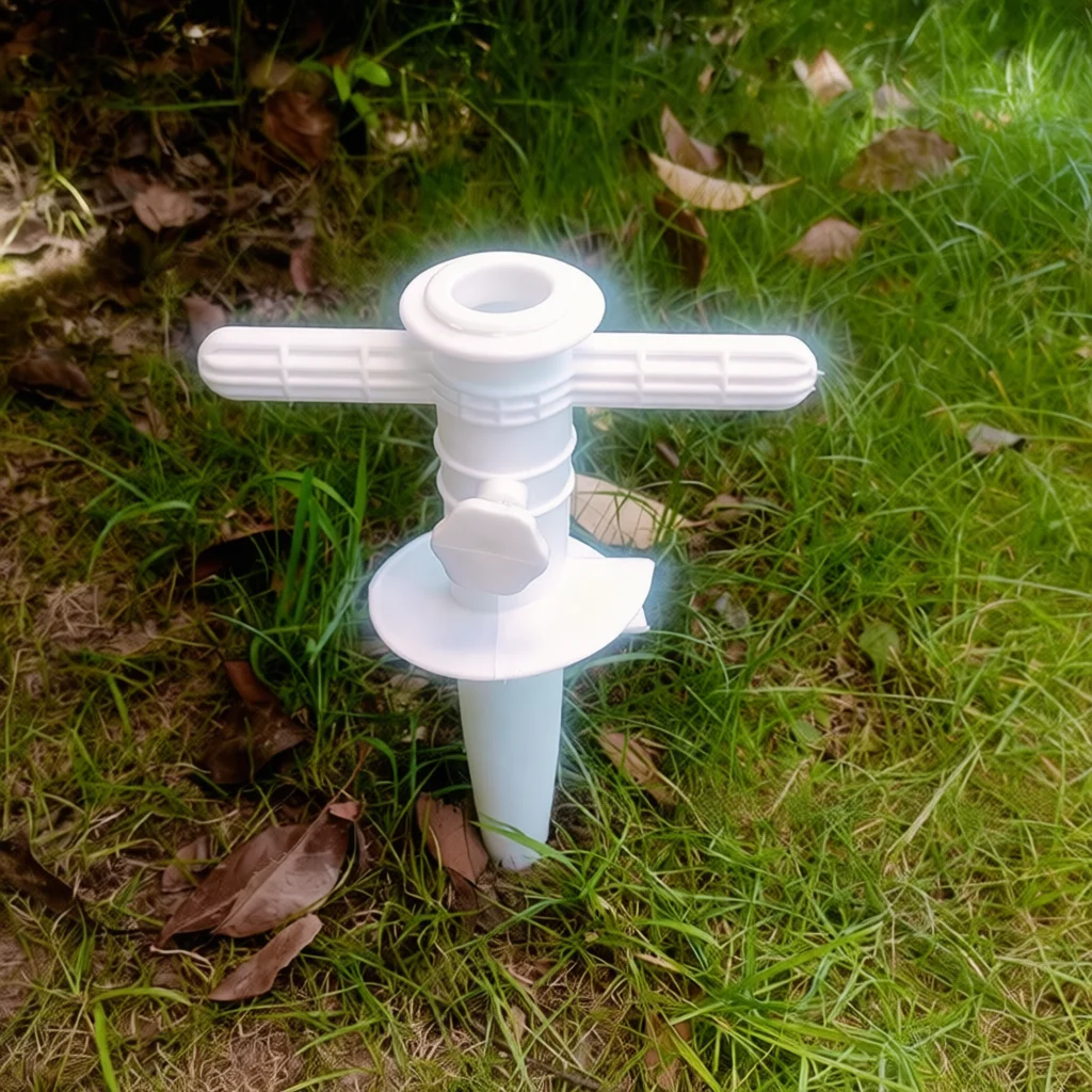 Outdoor Garden Canopy Gazebo Foot Pegs Plastic Anchor For Patio Awning Stability Tent Shelter Mounting Base Fittings
