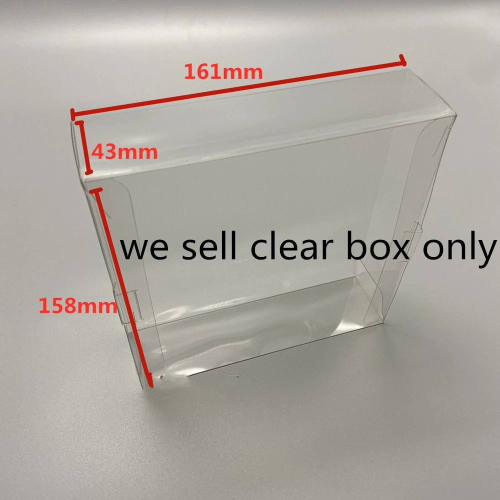 Collection Display Box For GBL/Nintendo GameBoy Light Game Storage Transparent Boxes TEP Shell Clear Collect Case