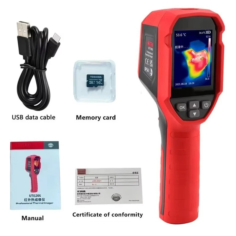 UTi120S  120*90 Resolution Mobile Phone Laptop Repairing Handheld Digital Thermal Imager Camera view 2