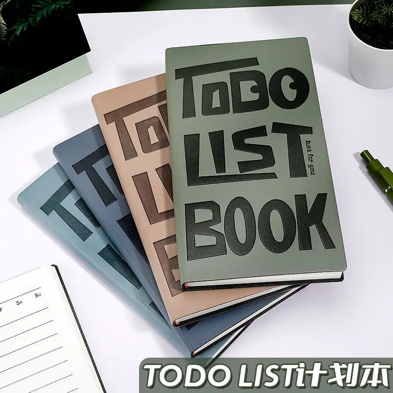 

ToDoList Daily Planner High-value Ins Style Self-discipline Check-in Book Portable Time Management Daily Notepad