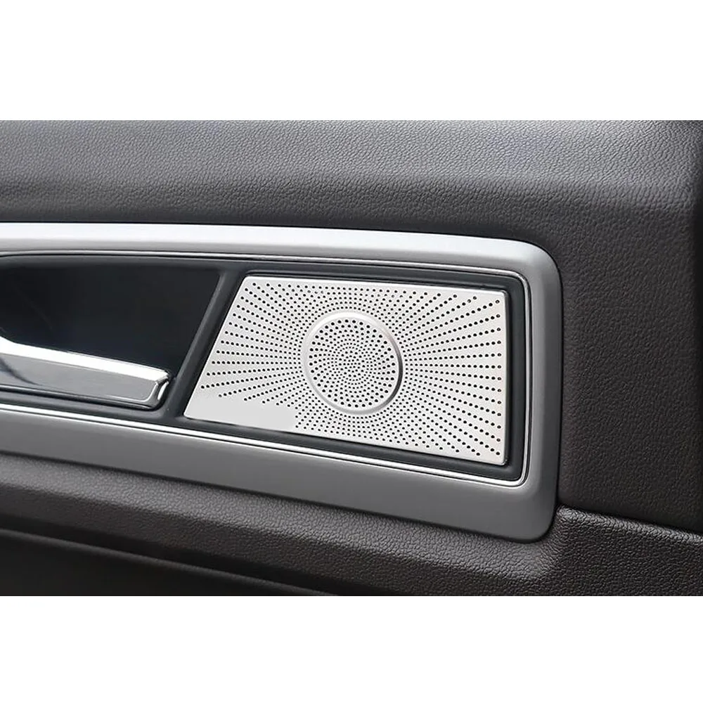 Inner Door Audio Speaker Horn Cover Decoration For VW Volkswagen Teramont Atlas 2017 2018 2019 2020 Auto Interior Accessories