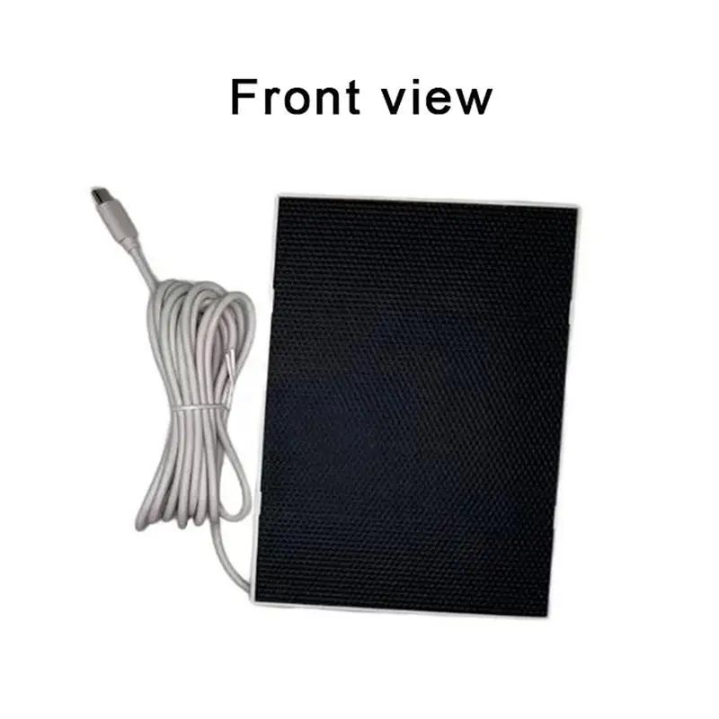 White 3W SolarFor Camera Outdoor Waterproof Security Battery USB 5.7V Solar Panel Powered For Camera
