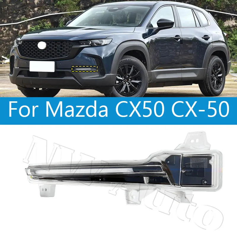 

Daytime Running Light DRL For Mazda CX50 CX-50 2023 2024 Front Bumper Fog Light Daytime Light