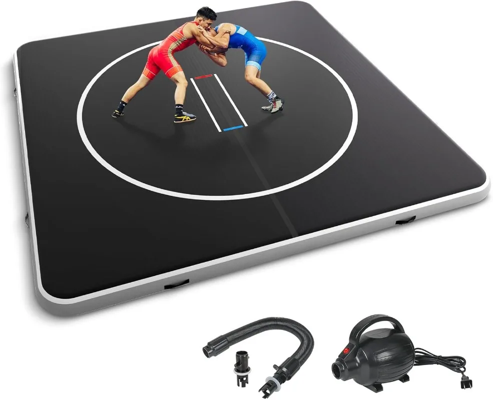 Custom Sizes PVC Inflatable Wrestling Mat  Judo Boxing Unisex Sport Mat Somersault Air Cushion, Wrestling Training Mat