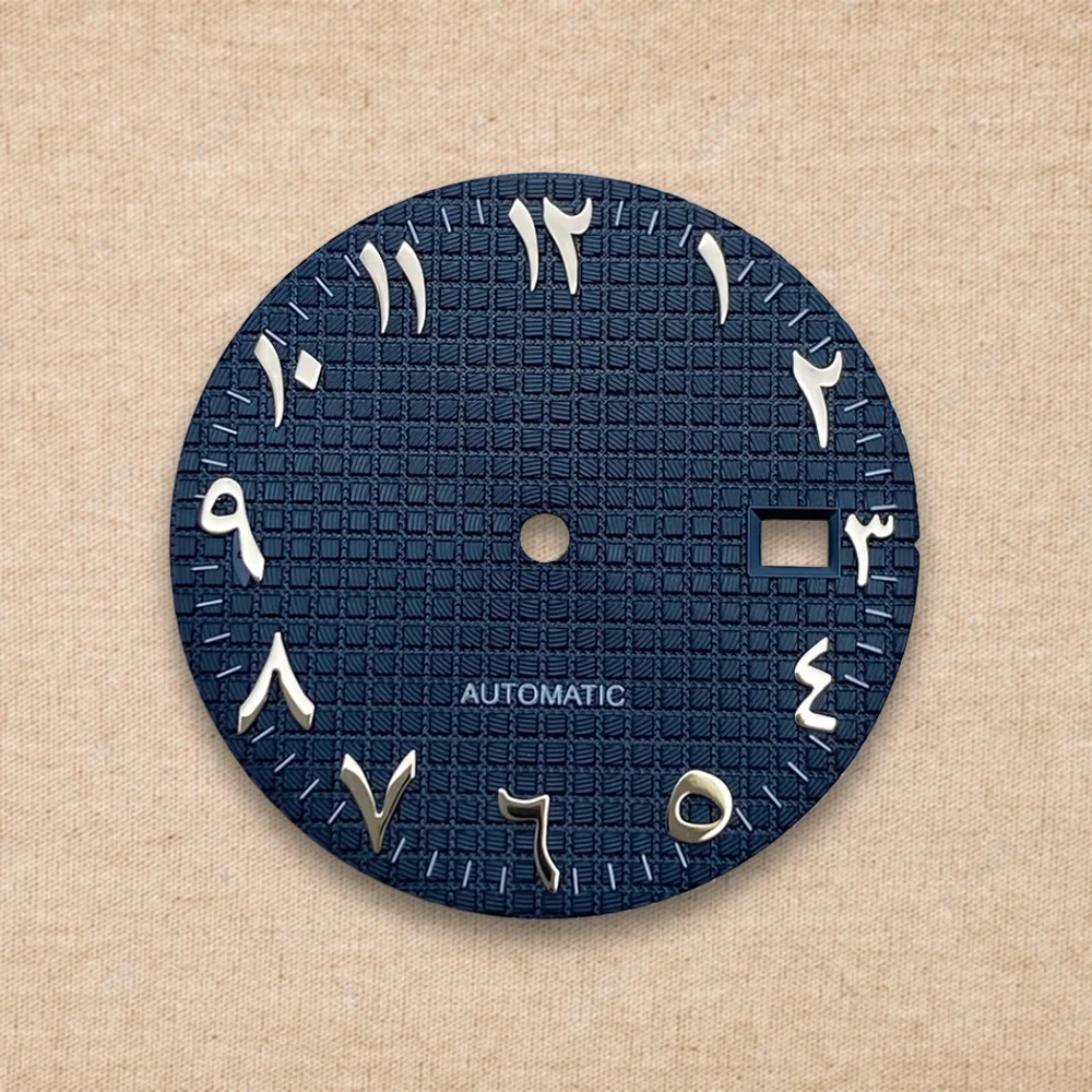 High-Quality 31.8 mm S Logo Arab Dial Suitable For NH35 Japanese Movement Gradient Dial Watch Modification Accessories