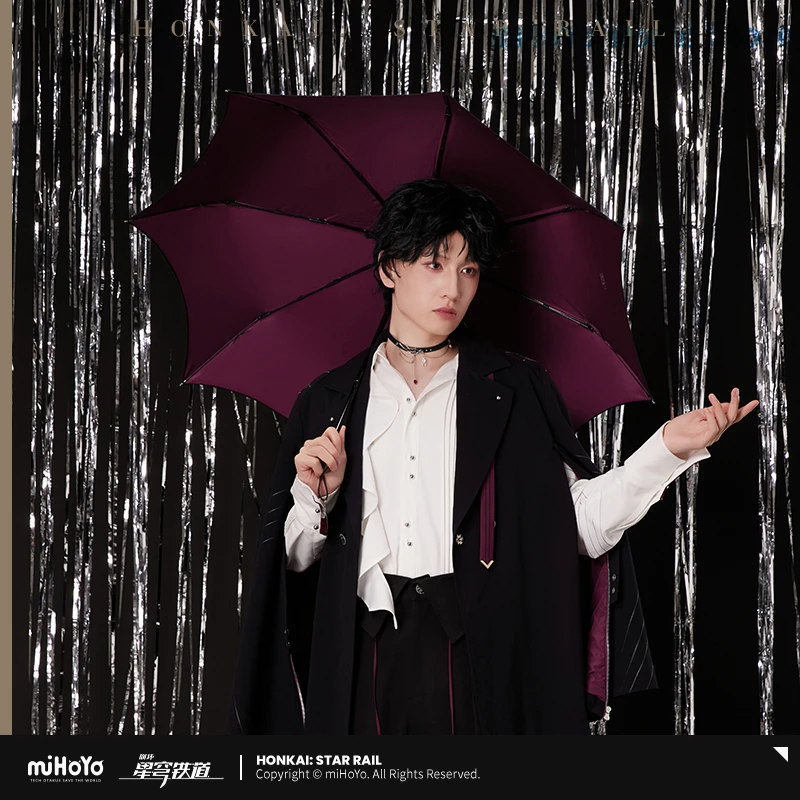 

【Genuine】Kafka Umbrella MiHoYo Official Original Honkai Star Rail Kafka Theme Impression Series Folding Umbrella Doujin Cosplay