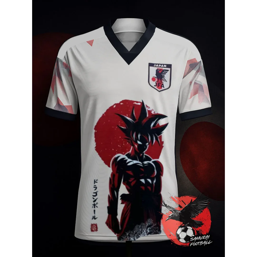 2026 Dragon Ball Japanisches Fußballtrikot Anime Grafik T-Shirt Frühling Sport Herren T-Shirt Kinderkleidung Tee Y2k Damen
