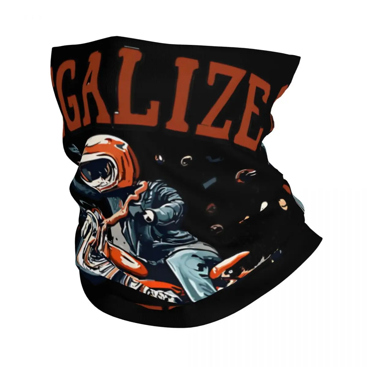 

Legalize Wheelies Motolife Bandana Neck Cover Motocross Face Scarf Balaclava Cycling Unisex Adult Washable