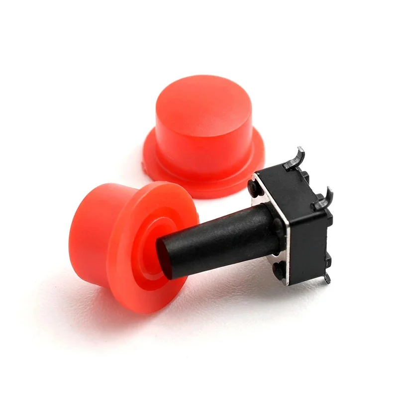 zejie A159 Keycap, for 6*6 tactile switch, 7*7 / 8 / 8.5 self-locking switch, fisherman hat shape, outer dimension 9*5.4H