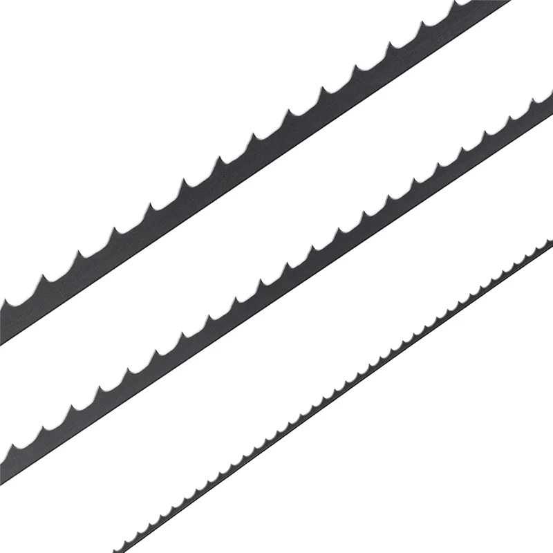 ABKY-Set di lame per sega da taglio per legno-36 pezzi Kit robusto per lama per sega a scorrimento con estremità semplice da 5 pollici (30TPI, 12 TPI, 10 TPI)