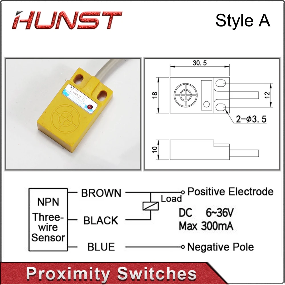 Imagem -04 - Sensor de Proximidade Indutiva Cnc Laser Endstops Limit Switch Npn Switch Faça Você Mesmo Parts Sn04-n Tl-w5mc1 Touch Switch