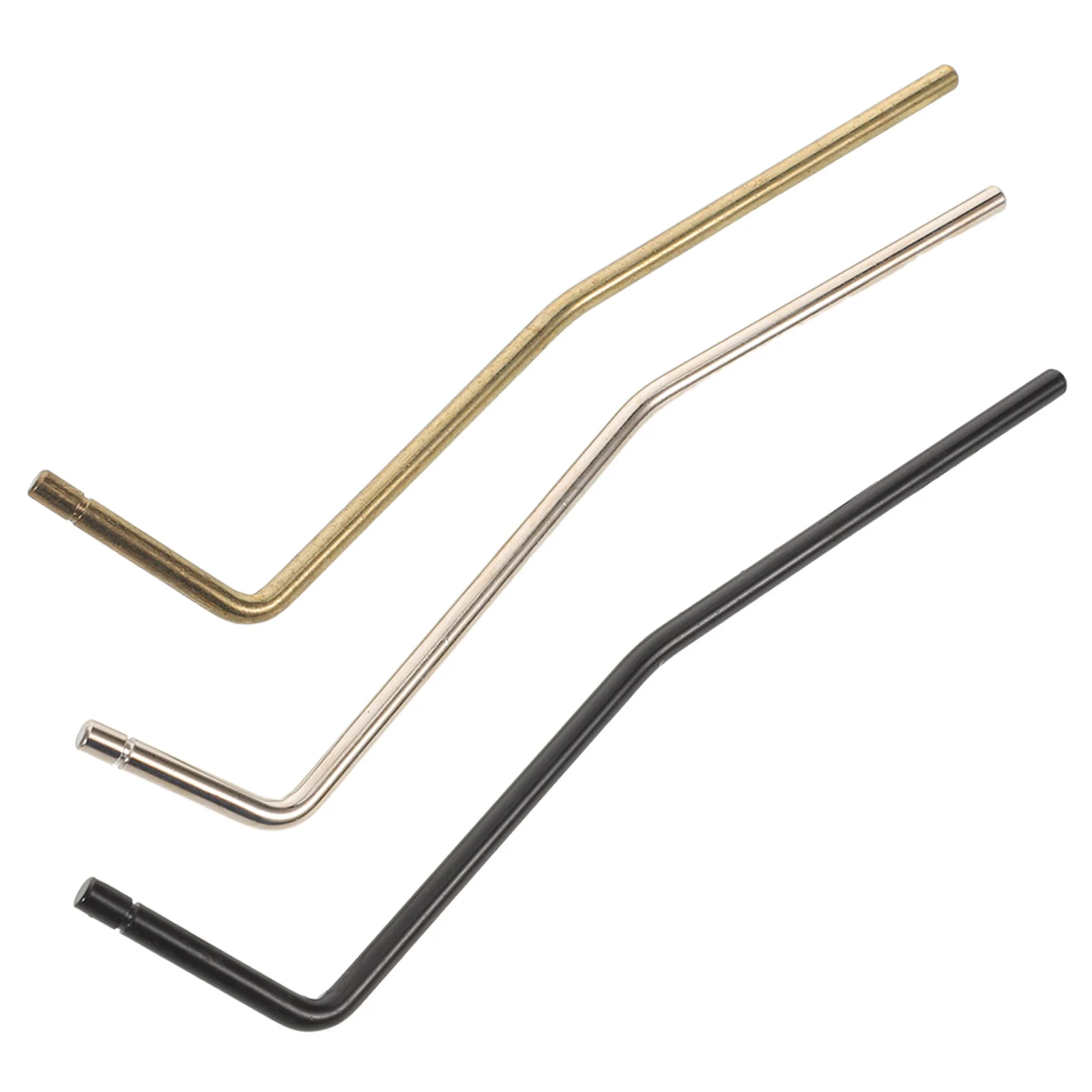 

3 Pcs Electric Guitar Accessories Bridge Vibrato Arm Tremolo Replacement Whammy Bar Single Kit
