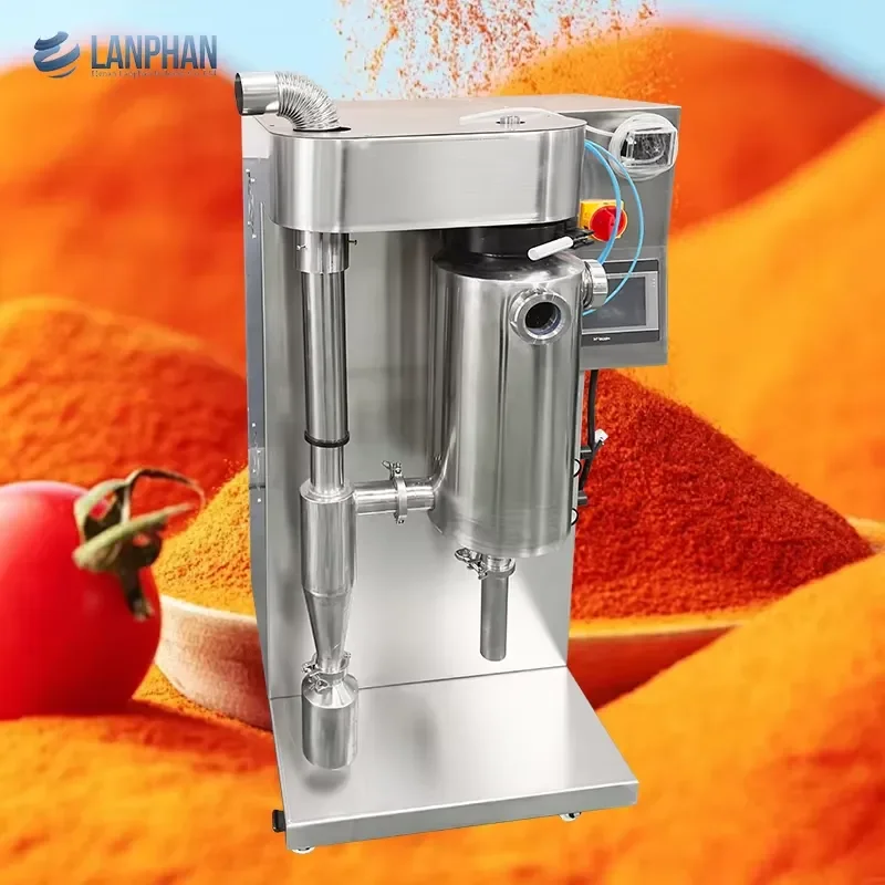 For Compact Design 2L Stainless Steel Spray Drying Equipment PLC Control Easy Operation for Fruit Vegetable Powder