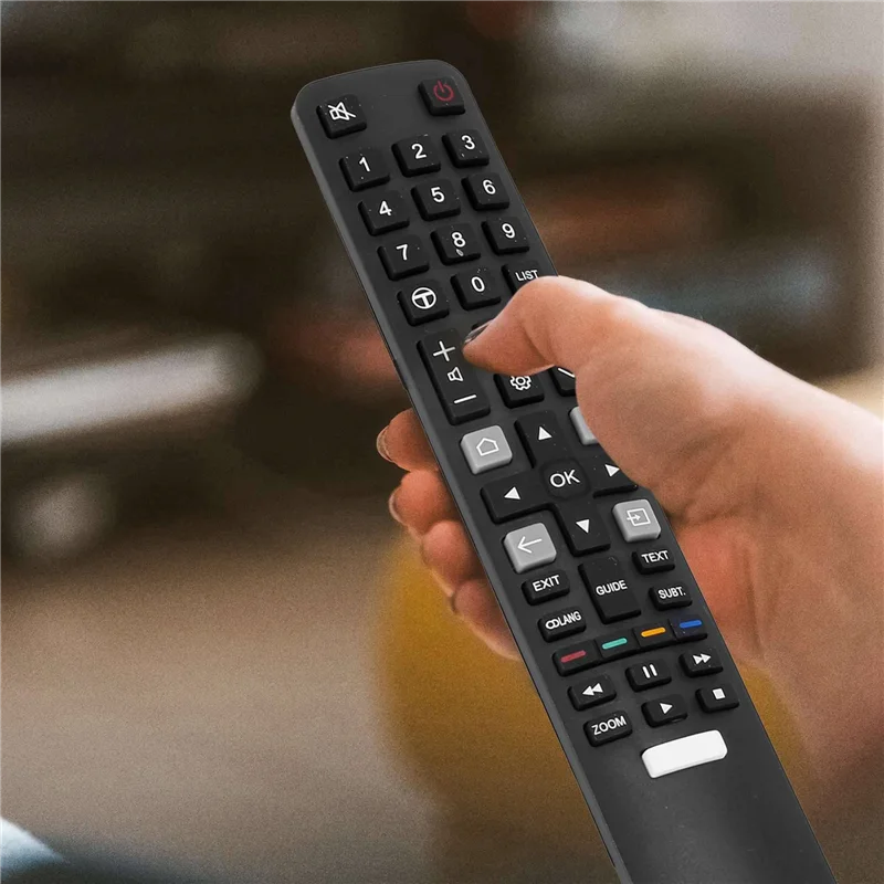 【Compre agora】 Controle remoto de TV 4X para TCL ARC802N YUI1 49C2US 55C2US 65C2US 75C2US 43P20US