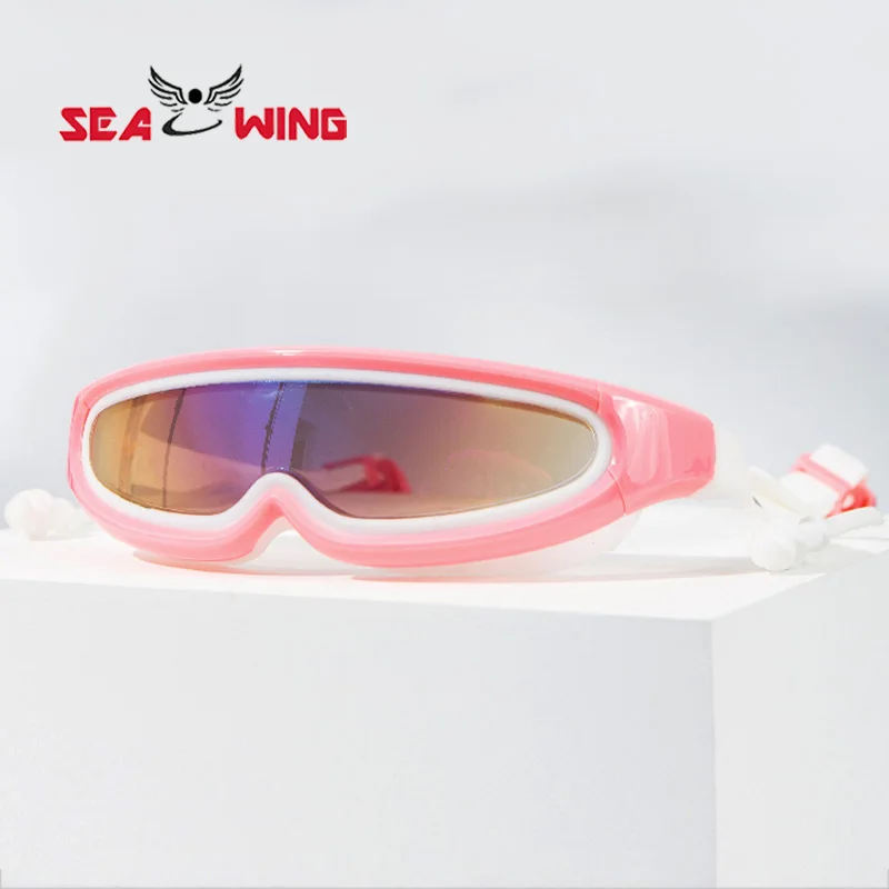 New men's and women's swimming goggles, men's diving waterproof and anti fog high-definition children's swimming goggles