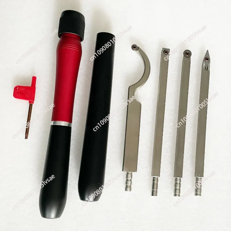 WC60A Premium 6 pcs Chuck with Carbide Tool Woodworking Turning Chisel Tool Set
