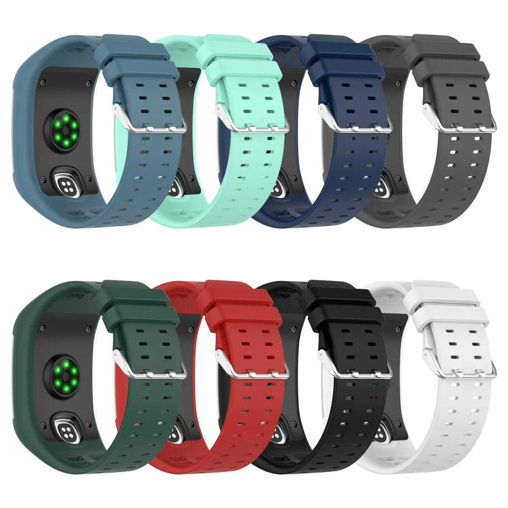 Soft Silicone Strap Waterproof For Polar M600 Smart Watch Replacement Sport Wrist bracelet For  For Polar M600 Correa