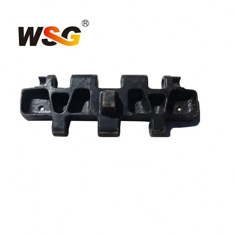 Customized construction equipment machinery spare parts crane accessories chain link steel track shoe