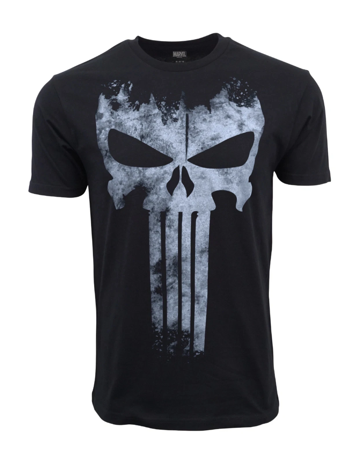 

MARVEL THE PUNISHER MENS LARGE LOGO GRAPHIC T SHIRT Men Women Crew Neck T-shirt Shirt Cycling Clothes Custom
