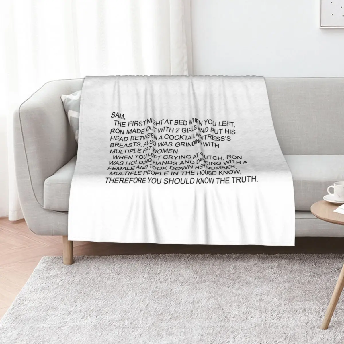 Jersey Shore The Note Throw Blanket Tourist Blankets For Baby Luxury Extra Large Throw Vintage Single Blankets