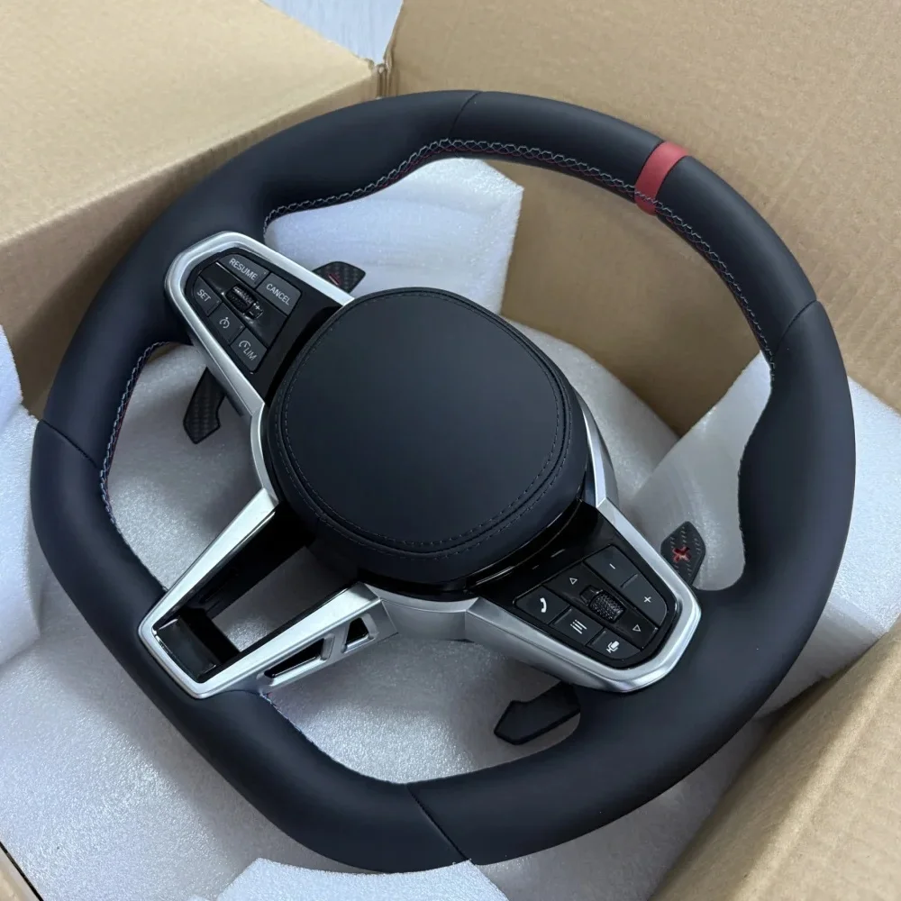 

Customize Steering Wheel Assembly For BMW M3 G80 M4 G82 X3 G01 X4 G02 X5 G05 X6 G06 G11 G12 G20 G30 Z4 G29 Car Accessories