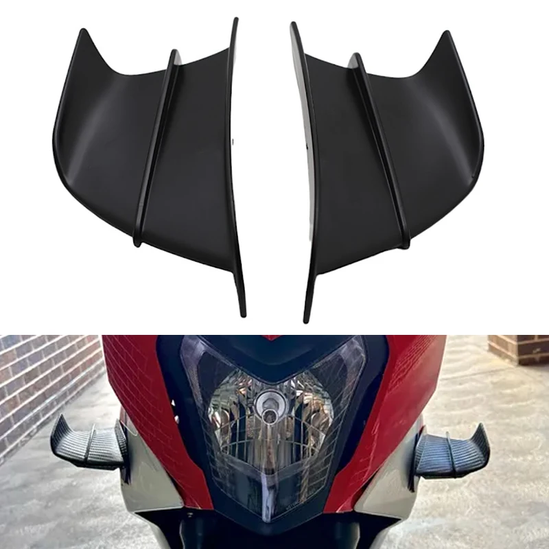 For Suzuki GSX-R600 GSX-R750 For BMW For Kawasaki For DUCATI Universal Motorcycle Accessories Spoiler Wing Aerodynamic Winglet