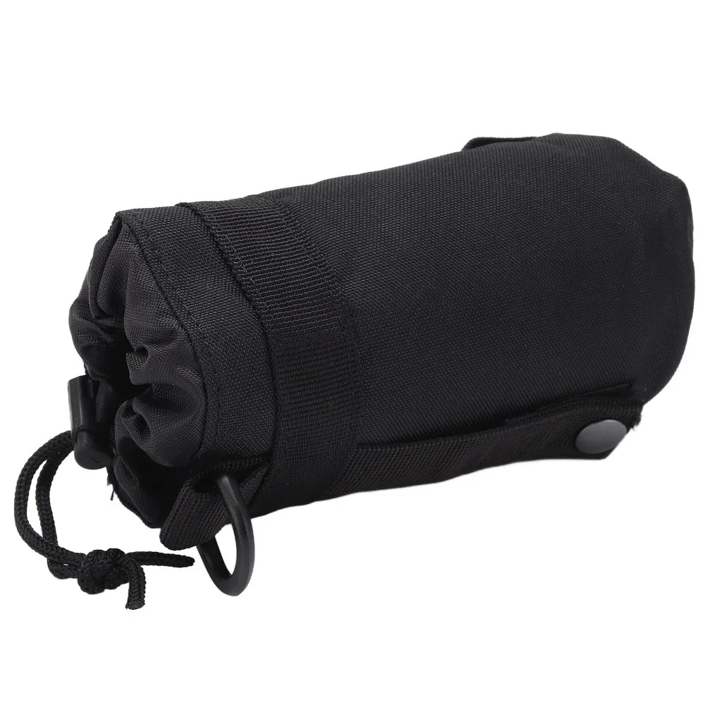 Portable 600D Oxford Cloth Water Bottle Pouch Light Weight Casual Bottle Holder Multi Pocket Gear Pouch Mountain Climb