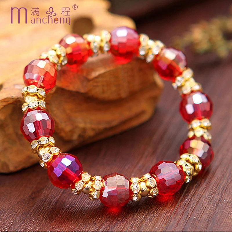 fnaf 2 rupee item Bohemia Crystal Beads Bracelet Pulseras Women Kpop Wedding Jewelry Gift Lanyard سكسي اطفال صغار Wholesale