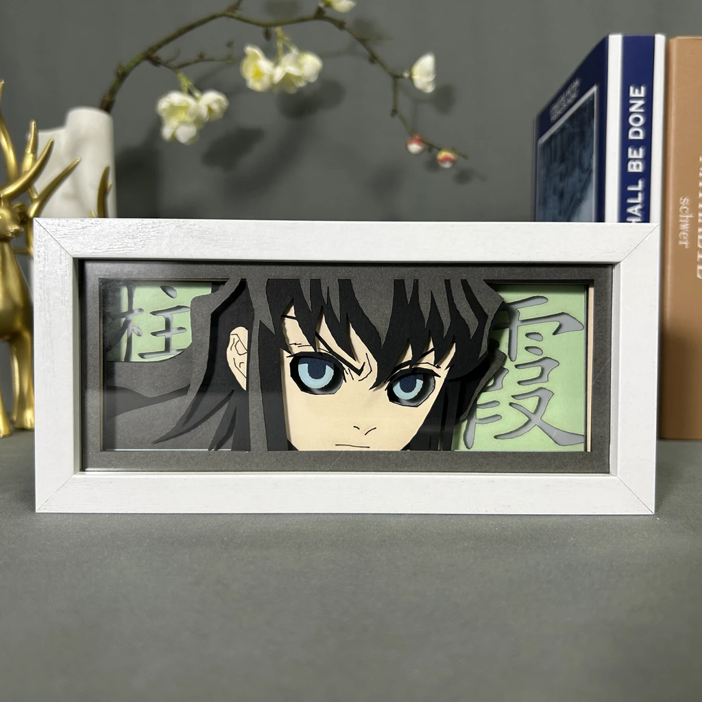 Caja de luz de Anime Tokito Muichiro Manga Gadget, regalo de cumpleaños, regalo de Navidad para decoración de habitación, lámpara de luz nocturna Led