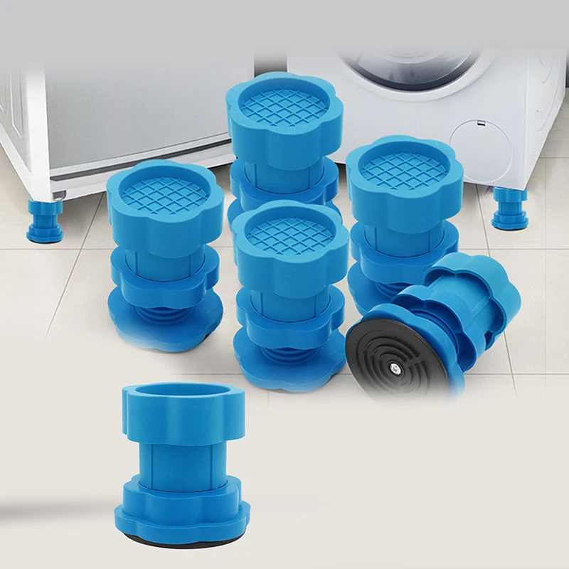 

Adjustable Height Washing Machine Foot Pads Anti Vibration Refrigerator Base Fixed Non-Slip Pad Support Dampers Stand