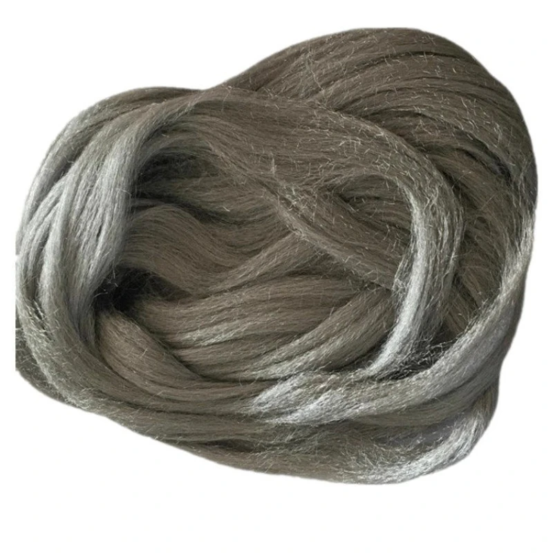 Short-Cut Steel Fiber Factory Conductive Reinforced Fiber Filaments 316L & 304 Stainless Steel Metal Short-Cut Reinforced Fibers