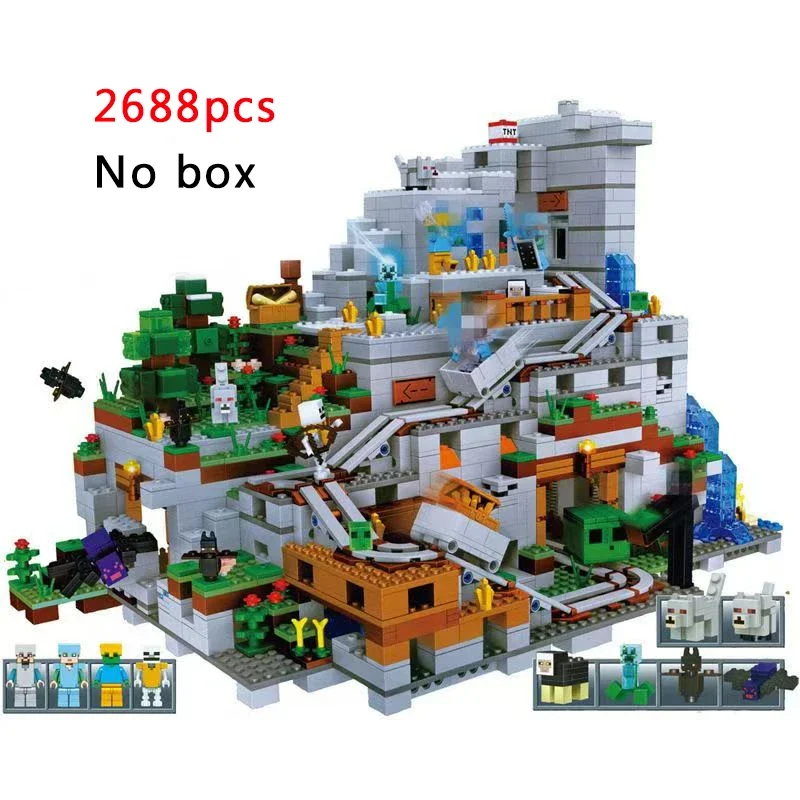 2688pcs large organ village architectural modeling compatible with 21137 Creator collection decoration pieces 76010