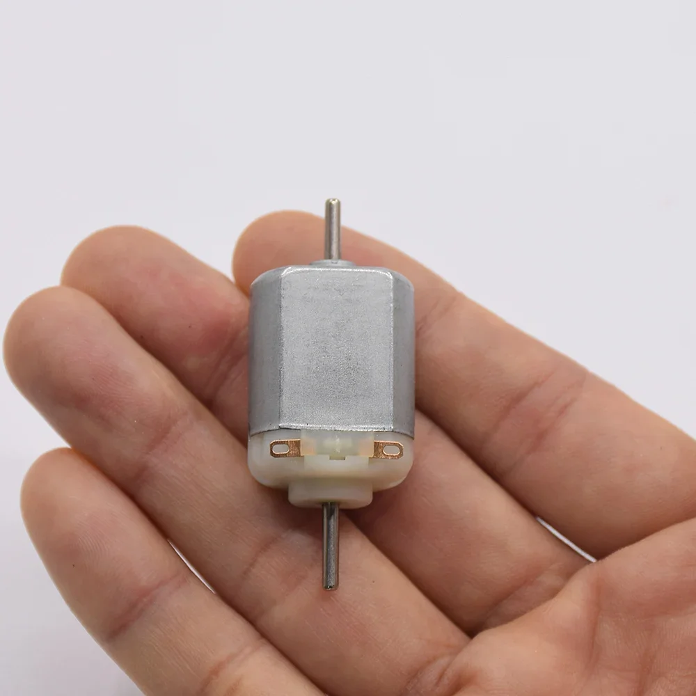 FF-130SA Micro 130 Dual Shaft Motor DC 6V 7.4V 9V 12V 17000RPM High Speed Mini 20mm Electric Motor Hobby Toy Car Boat Train DIY view 3