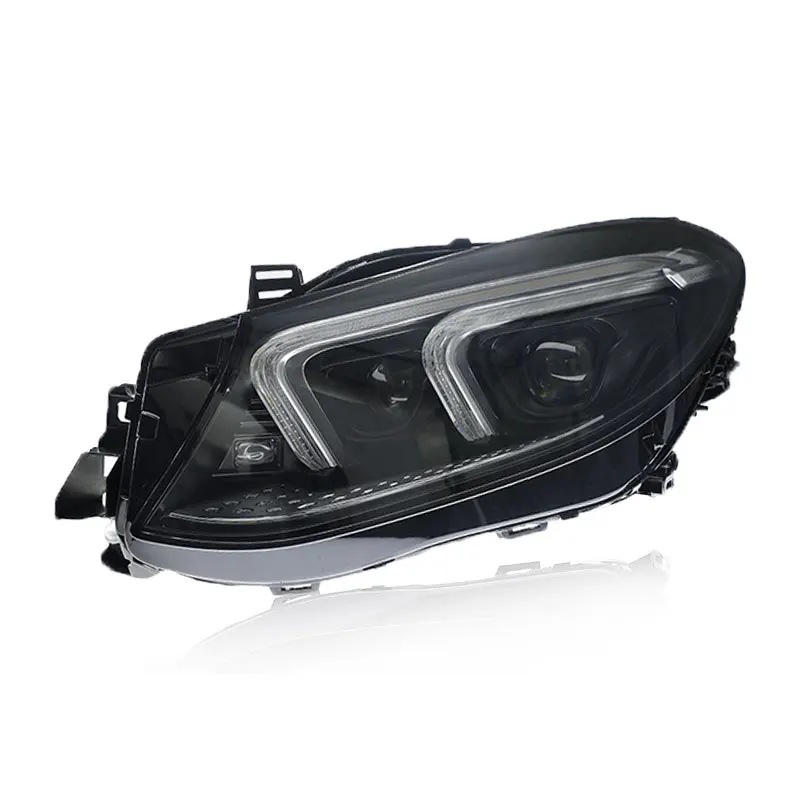 Car Headlights for Benz GLE W166 Class  2015-2019 LED Headlight Dynamic Signal Animation DRL matrix Auto Accessories