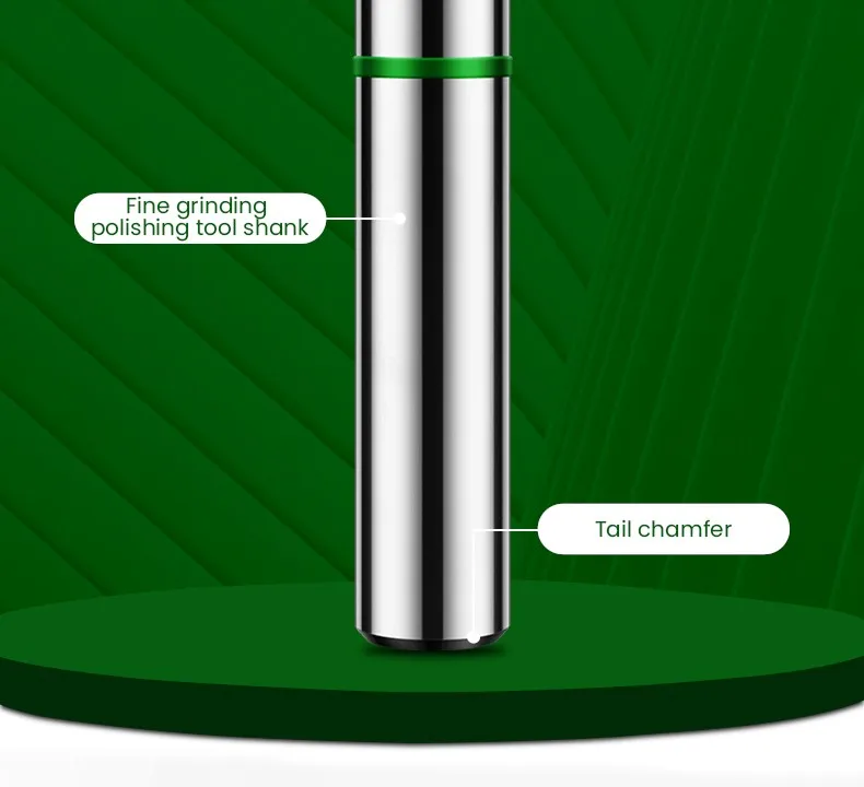 AZZKOR TGH-HRC50 2-Schneiden Hartmetall-Wolframstahl für Aluminium-Flachfräser CNC Mechanische Holzbearbeitung Fräswerkzeuge 1-20 – Detail 5